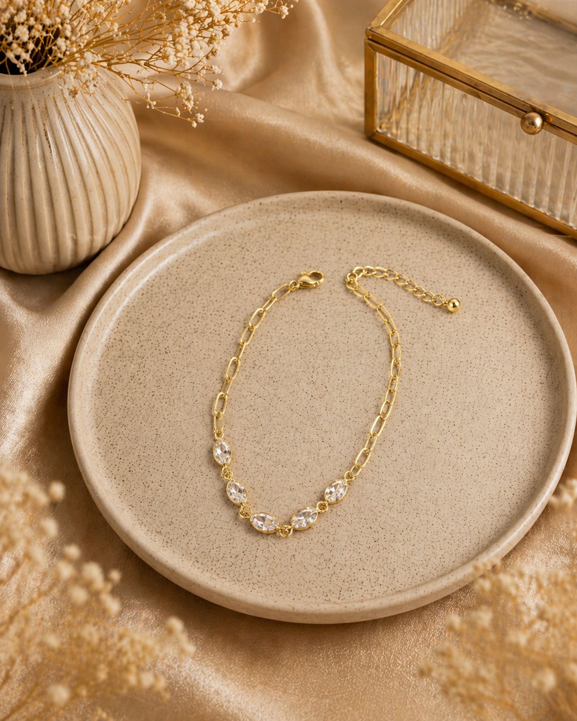 Pulseira Zircônia Navete